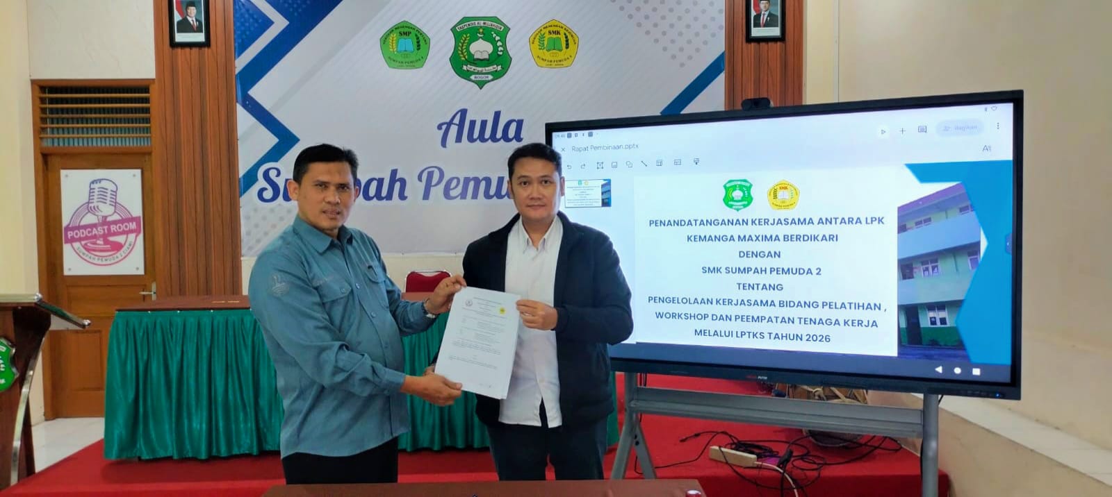 Kerjasama dengan Instansi